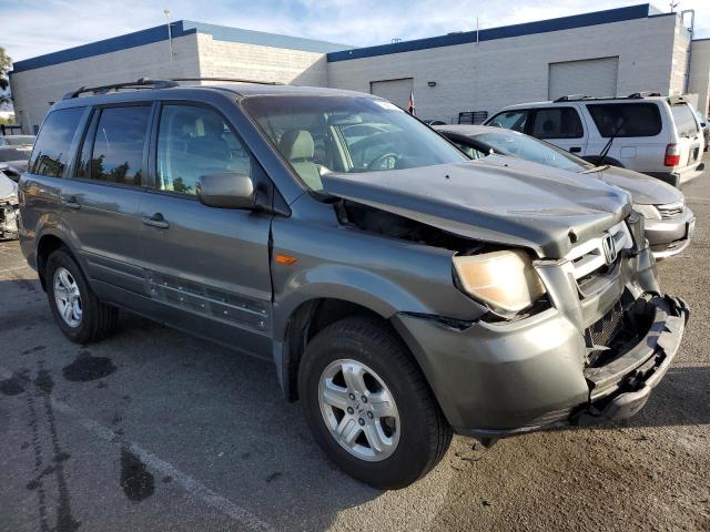 5FNYF28238B001417 - 2008 HONDA PILOT VP GRAY photo 4