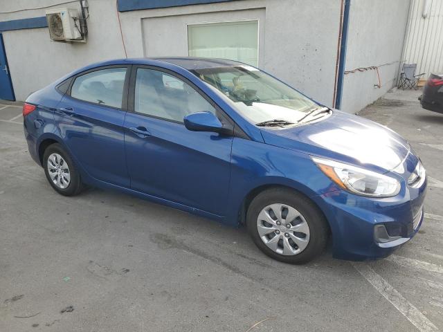 KMHCT4AE7HU248817 - 2017 HYUNDAI ACCENT SE BLUE photo 4