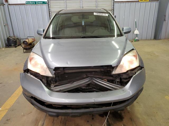 5J6RE38729L024706 - 2009 HONDA CR-V EXL BLUE photo 5