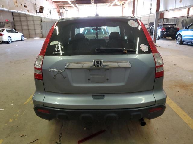 5J6RE38729L024706 - 2009 HONDA CR-V EXL BLUE photo 6