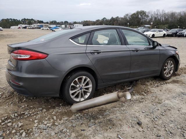 3FA6P0H78KR261845 - 2019 FORD FUSION SE CHARCOAL photo 3