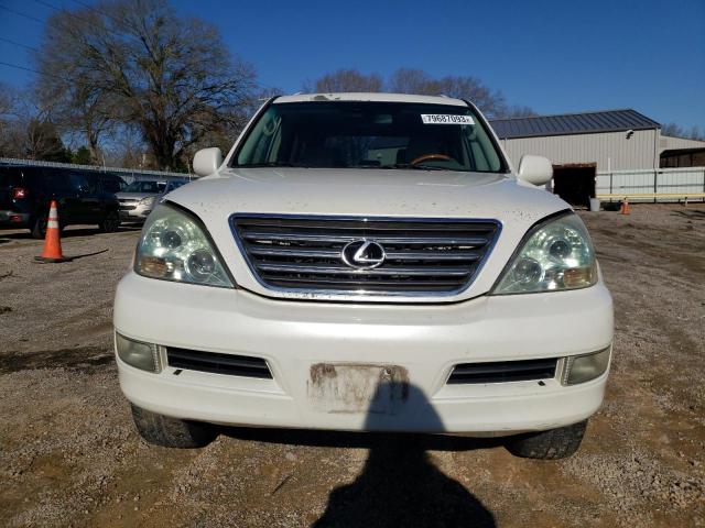 JTJBT20X270134380 - 2007 LEXUS GX 470 WHITE photo 5