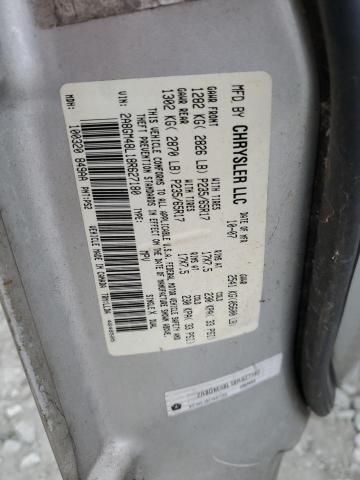 2A8GM48L18R627180 - 2008 CHRYSLER PACIFICA LX SILVER photo 13