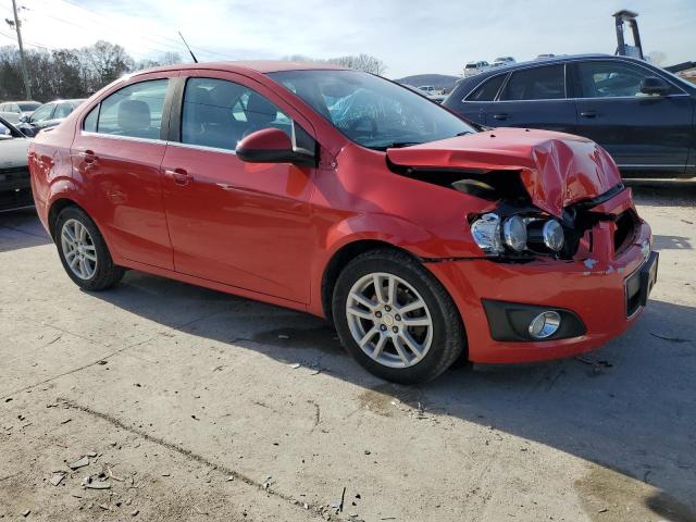 1G1JC5SH4D4200060 - 2013 CHEVROLET SONIC LT RED photo 4