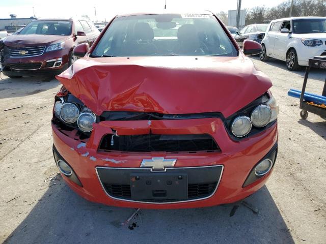 1G1JC5SH4D4200060 - 2013 CHEVROLET SONIC LT RED photo 5