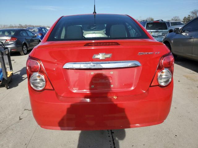 1G1JC5SH4D4200060 - 2013 CHEVROLET SONIC LT RED photo 6