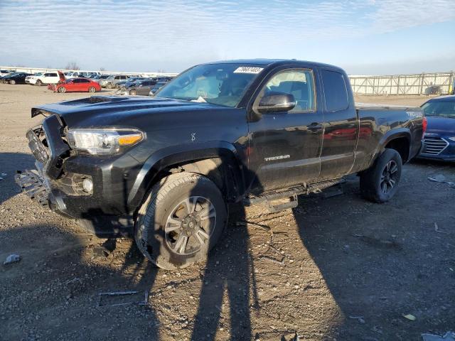 5TFSZ5AN9KX170549 - 2019 TOYOTA TACOMA ACCESS CAB BLUE photo 1