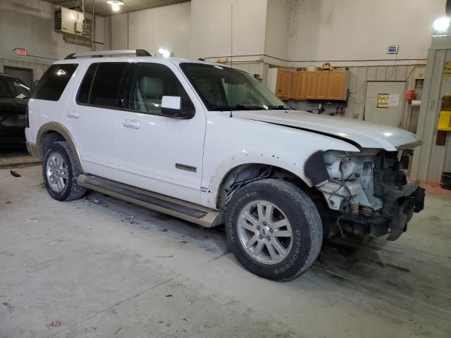 1FMEU64E67UB35355 - 2007 FORD EXPLORER EDDIE BAUER WHITE photo 4