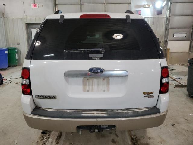 1FMEU64E67UB35355 - 2007 FORD EXPLORER EDDIE BAUER WHITE photo 6