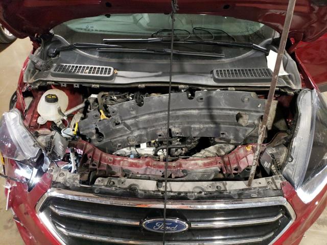 1FMCU9GD9KUC22199 - 2019 FORD ESCAPE SE RED photo 12