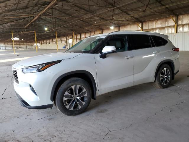 5TDGZRBH7LS521116 - 2020 TOYOTA HIGHLANDER XLE WHITE photo 1