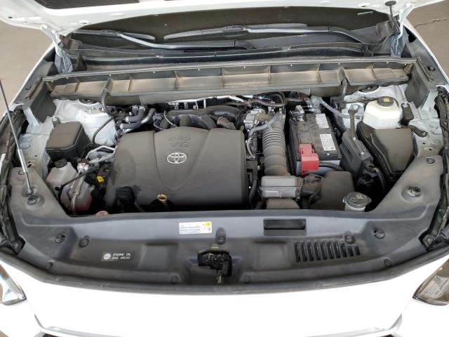 5TDGZRBH7LS521116 - 2020 TOYOTA HIGHLANDER XLE WHITE photo 12
