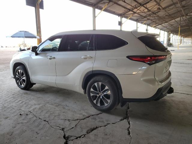 5TDGZRBH7LS521116 - 2020 TOYOTA HIGHLANDER XLE WHITE photo 2