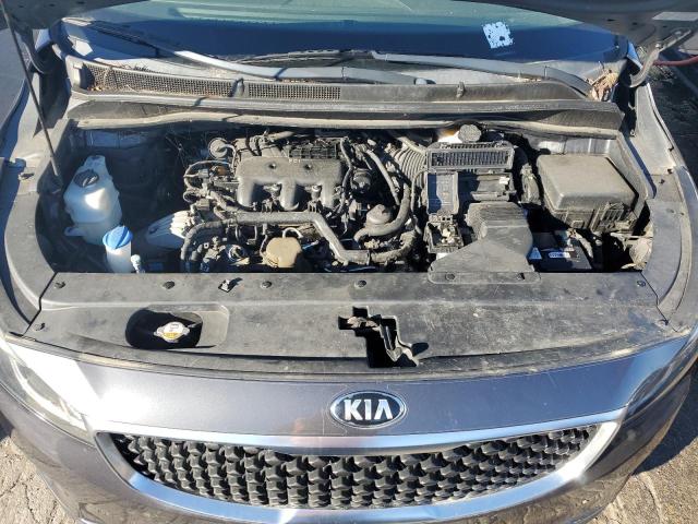 KNDMC5C14F6066647 - 2015 KIA SEDONA EX CHARCOAL photo 12