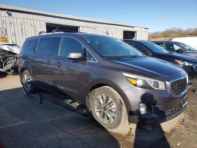 KNDMC5C14F6066647 - 2015 KIA SEDONA EX CHARCOAL photo 4