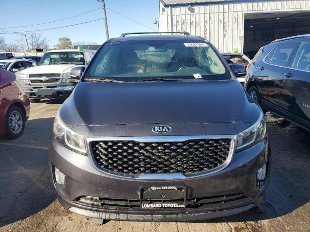 KNDMC5C14F6066647 - 2015 KIA SEDONA EX CHARCOAL photo 5