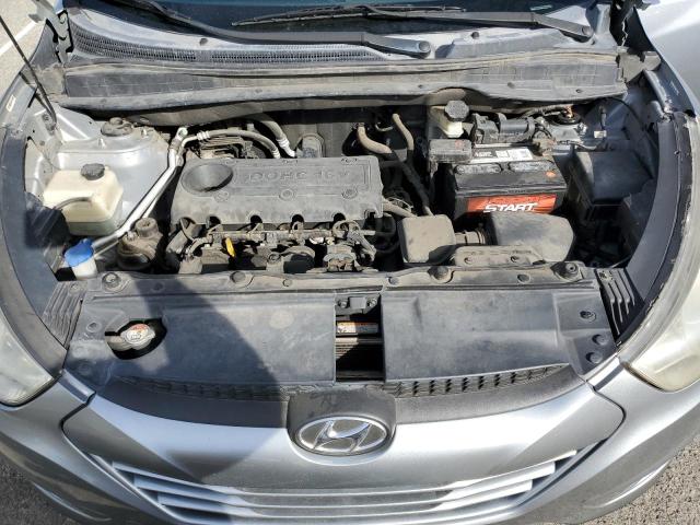 KM8JU3AC3BU206472 - 2011 HYUNDAI TUCSON GLS SILVER photo 12