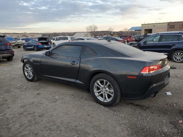 2G1FA1E35E9301210 - 2014 CHEVROLET CAMARO LS BLACK photo 2