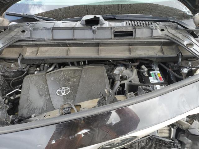5TDGZRAH6LS019425 - 2020 TOYOTA HIGHLANDER XLE 黑色 照片 12