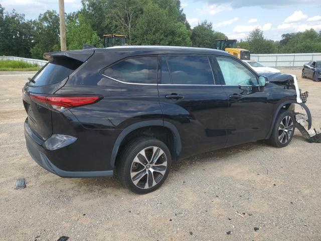 5TDGZRAH6LS019425 - 2020 TOYOTA HIGHLANDER XLE 黑色 照片 3