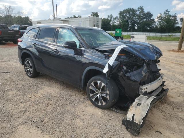 5TDGZRAH6LS019425 - 2020 TOYOTA HIGHLANDER XLE 黑色 照片 4