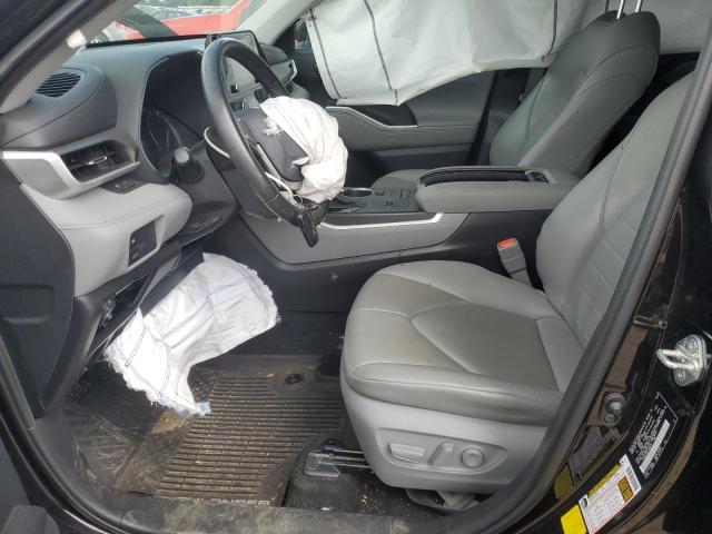 5TDGZRAH6LS019425 - 2020 TOYOTA HIGHLANDER XLE 黑色 照片 7