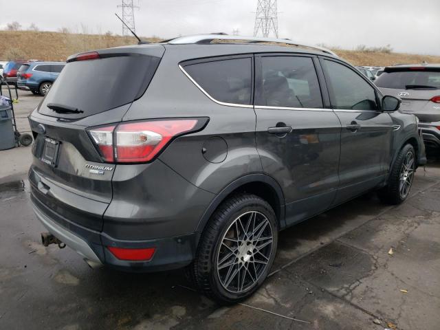 1FMCU9J96HUE06724 - 2017 FORD ESCAPE TITANIUM GRAY photo 3