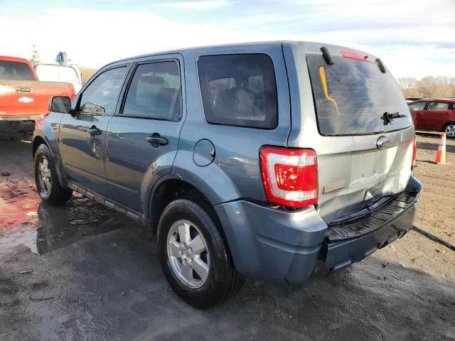 1FMCU0C78AKA02302 - 2010 FORD ESCAPE XLS BLUE photo 2