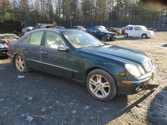 WDBUF70J04A608794 - 2004 MERCEDES-BENZ E 500 GREEN photo 4