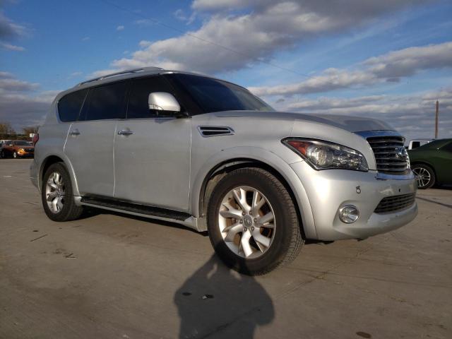 JN8AZ2NF6B9504333 - 2011 INFINITI QX56 SILVER photo 4