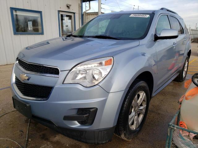 2GNALBEK5F6297968 - 2015 CHEVROLET EQUINOX LT BLUE photo 1