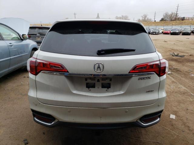 5J8TB4H74GL017359 - 2016 ACURA RDX ADVANCE WHITE photo 6