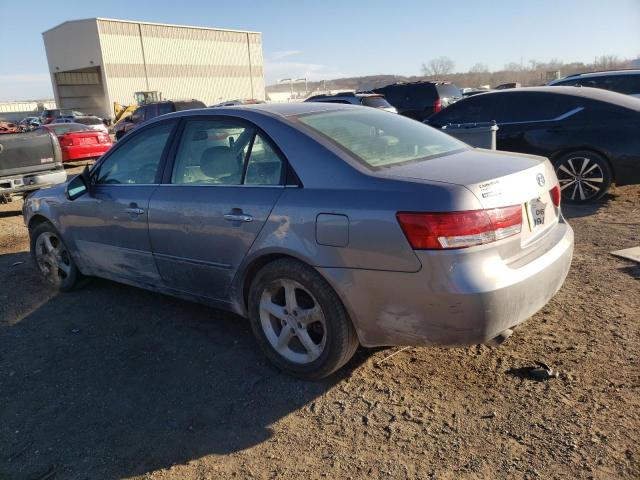 5NPEU46F86H022059 - 2006 HYUNDAI SONATA GLS BLUE photo 2