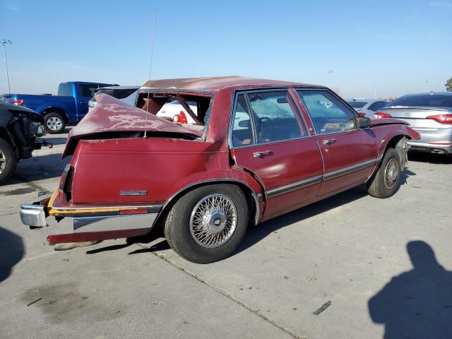 1G4HP54C0KH413777 - 1989 BUICK LESABRE CUSTOM BURGUNDY photo 3