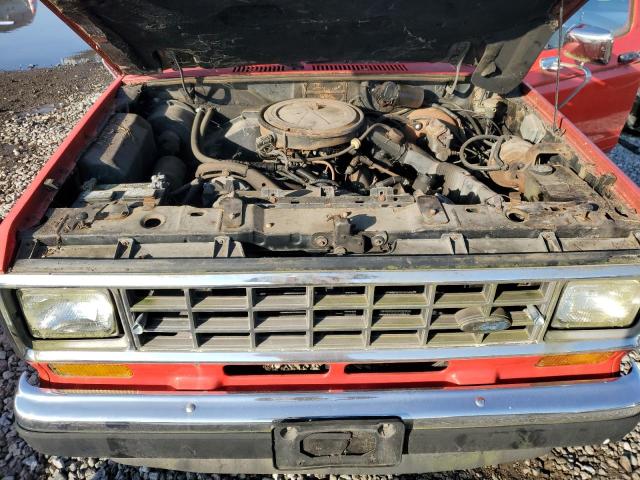 1FMBU14SXEUB28157 - 1984 FORD BRONCO II RED photo 12