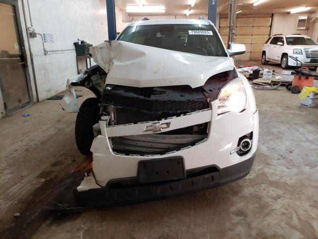 1GNALCEK6FZ111980 - 2015 CHEVROLET EQUINOX LT WHITE photo 5