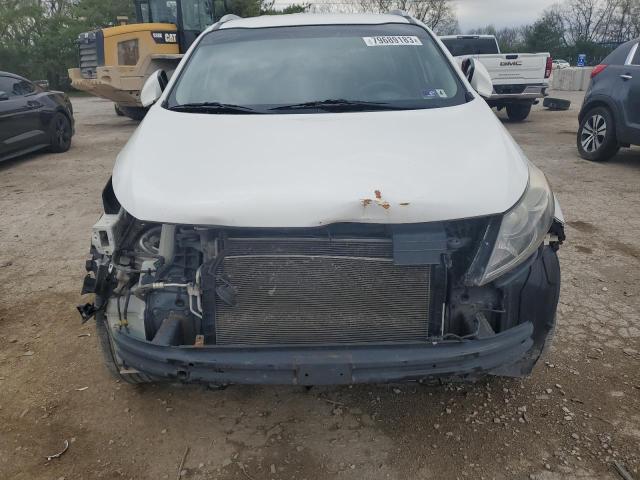 KNDPBCAC5E7547900 - 2014 KIA SPORTAGE LX WHITE photo 5