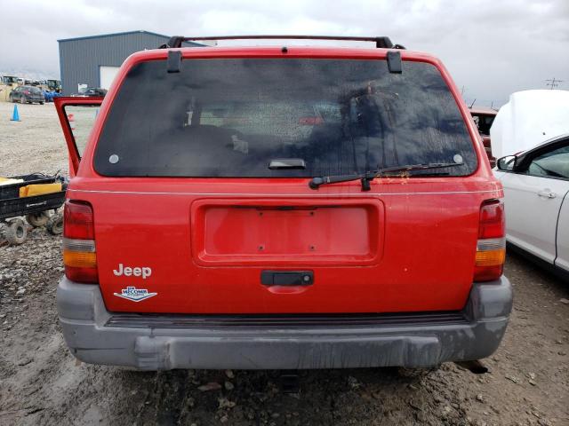 1J4GZ58SXTC291899 - 1996 JEEP GRAND CHER LAREDO RED photo 6