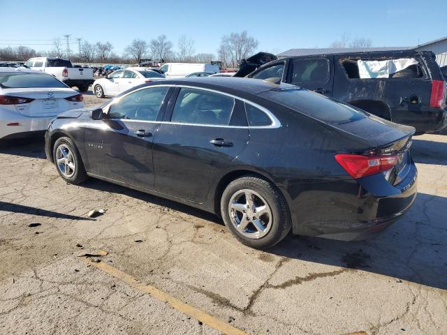 1G1ZB5STXGF201149 - 2016 CHEVROLET MALIBU LS BLACK photo 2