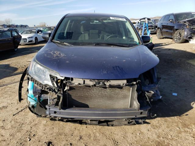 2HKRM4H3XDH636774 - 2013 HONDA CR-V LX BLUE photo 5