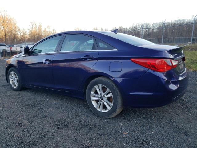 5NPEB4AC0DH726868 - 2013 HYUNDAI SONATA GLS BLUE photo 2