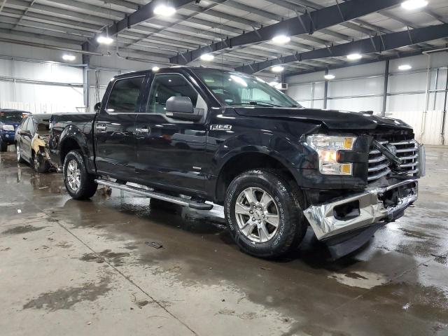 1FTEW1EP8HKD09389 - 2017 FORD F150 SUPERCREW BLACK photo 4