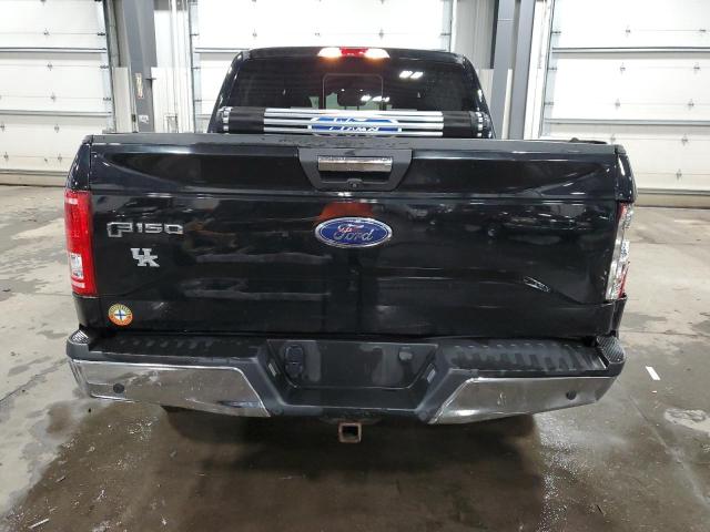 1FTEW1EP8HKD09389 - 2017 FORD F150 SUPERCREW BLACK photo 6