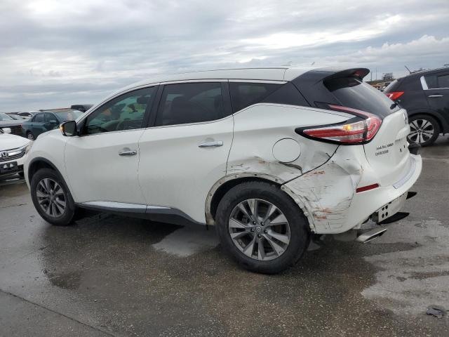 5N1AZ2MG5FN238656 - 2015 NISSAN MURANO S WHITE photo 2