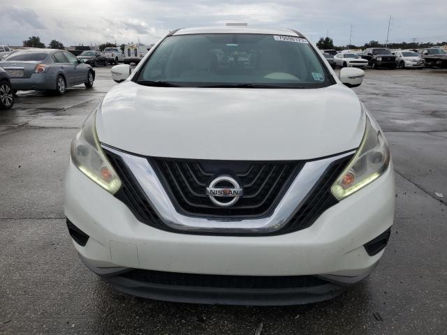 5N1AZ2MG5FN238656 - 2015 NISSAN MURANO S WHITE photo 5