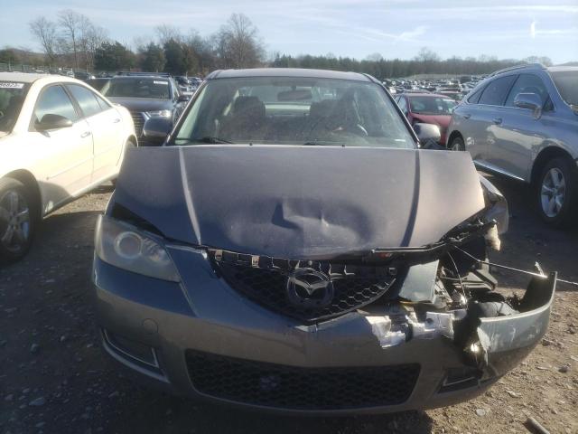 JM1BK12F971720122 - 2007 MAZDA 3 I GRAY photo 5