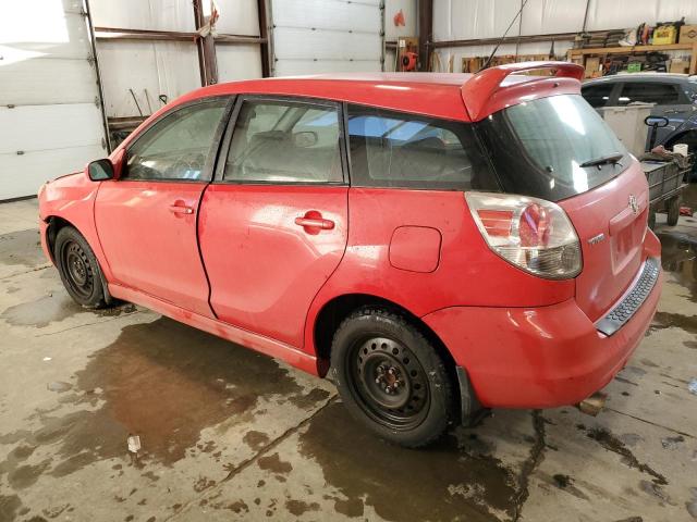2T1KR32E17C638606 - 2007 TOYOTA COROLLA MA XR RED photo 2