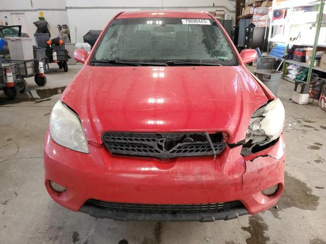 2T1KR32E17C638606 - 2007 TOYOTA COROLLA MA XR RED photo 5