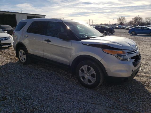 1FM5K8AR6EGB63886 - 2014 FORD EXPLORER POLICE INTERCEPTOR Boz foto 4