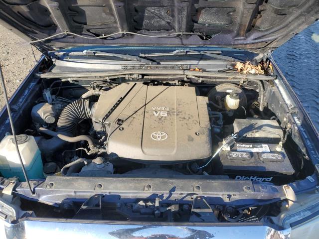 5TFTU4GN9CX015294 - 2012 TOYOTA TACOMA PRERUNNER ACCESS CAB BLUE photo 11